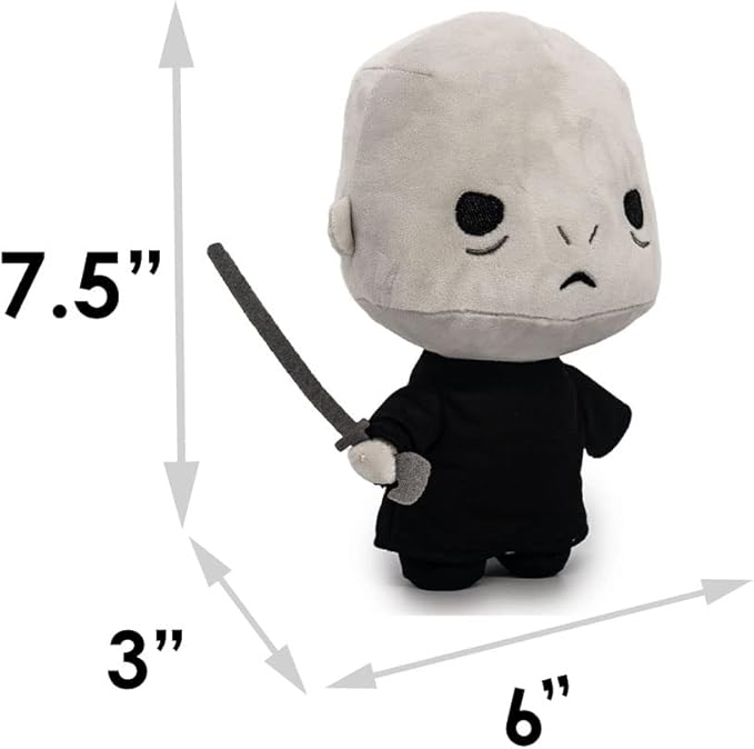 Buckle-Down The Wizarding World of Harry Potter Dog Toy, Lord Voldemort Pet Toy, Plush