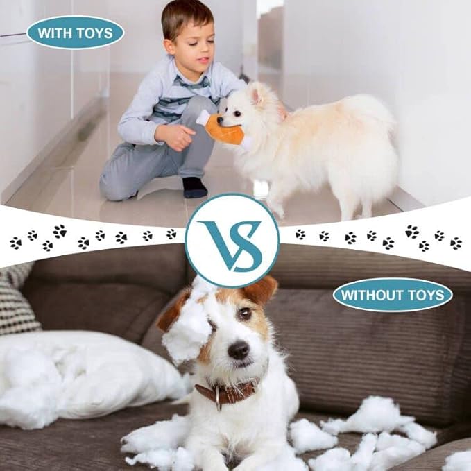 Dog/Puppy Teething Toys, Assorted Chew Toys, 6 ct