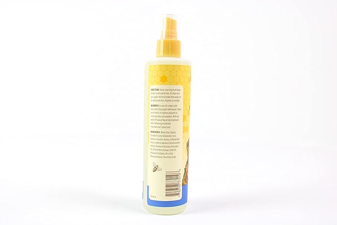 Burt's Bees for Pets Itch Soothing Spray with Honeysuckle, 95% Natural Origin Formulas, Dog Spray for Itchy Dogs, Dog Spray Itchy Skin Relief, 10oz