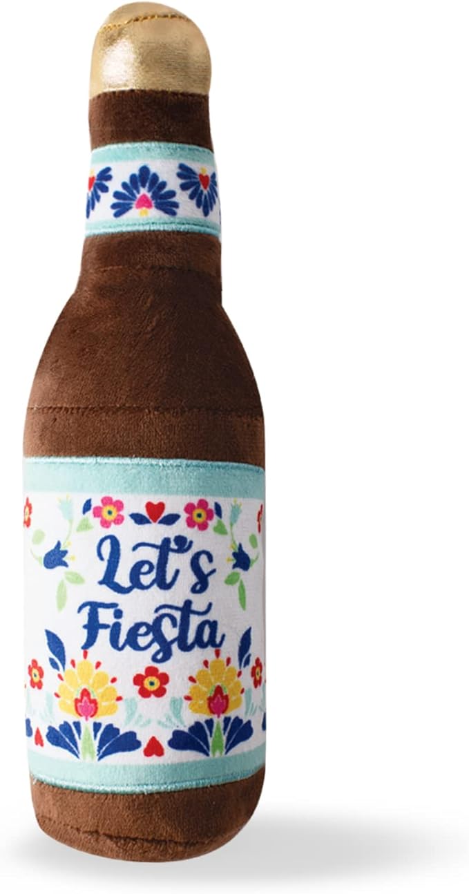 Fringe Studio Plush Dog Toy, Let's Fiesta(314019), Multicolored, Medium