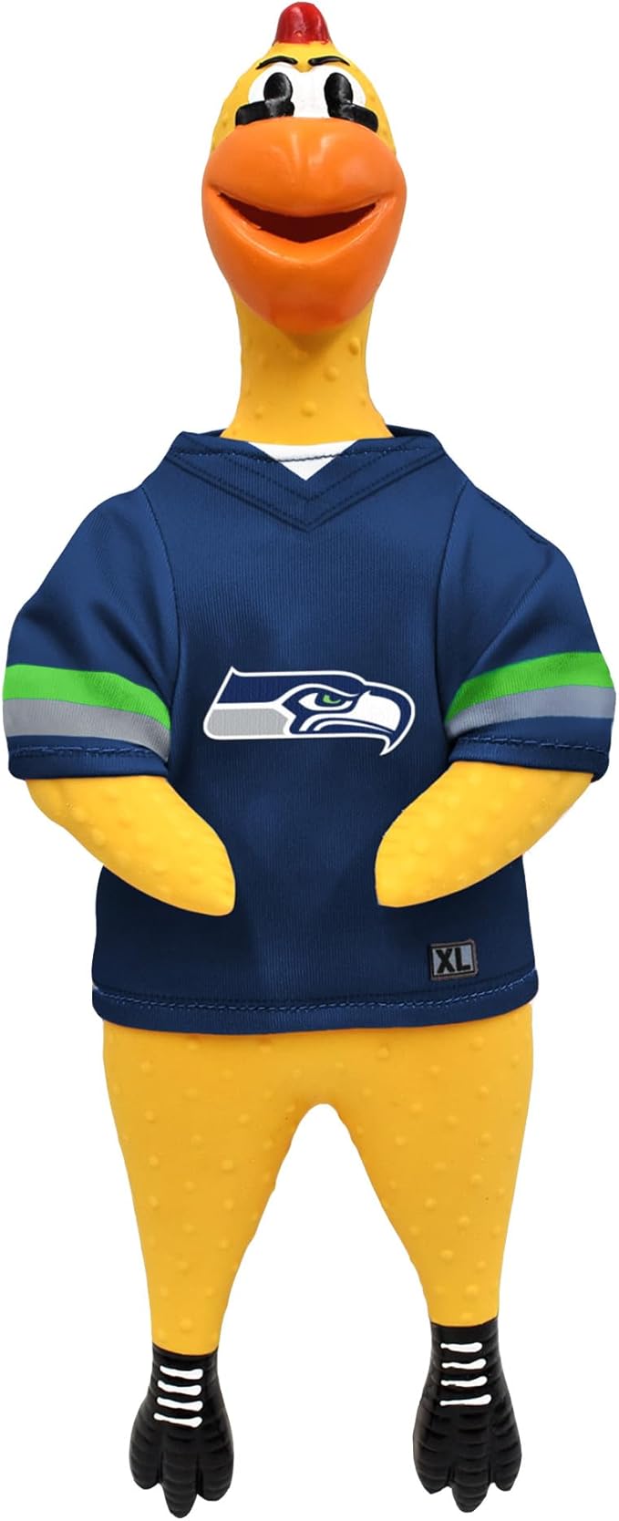 Littlearth NFL Team Rubber Chicken Toy
