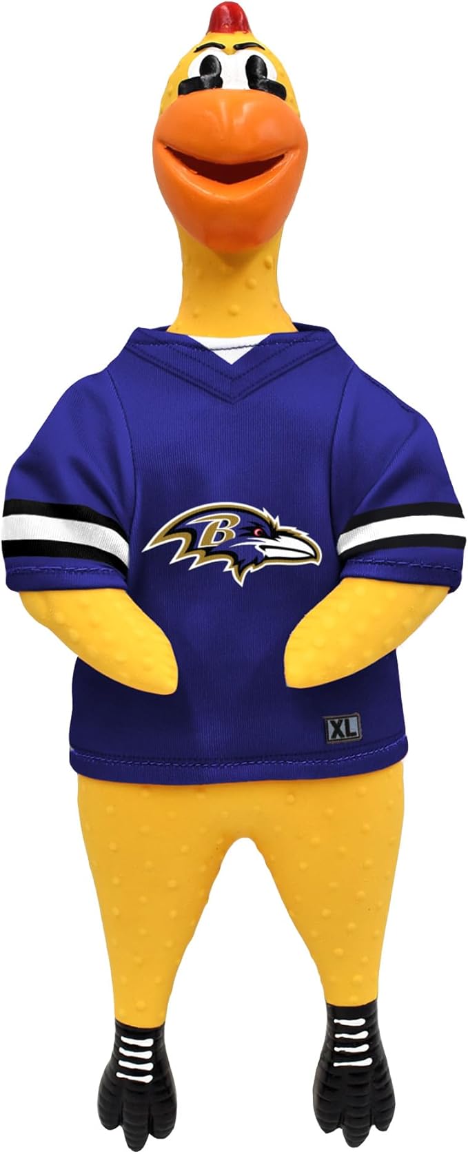 Littlearth NFL Team Rubber Chicken Toy