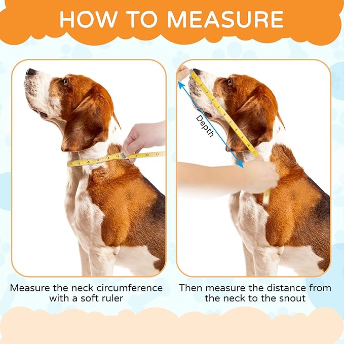 Dog Cone Collar for Large Dogs After Surgery, Mesh Windows PVC Transparent Dog Cone E Collar for Dog, Anti-Bite Lick Wound Healing Neuter Safety Practical Comfy Plastic Cone XXL