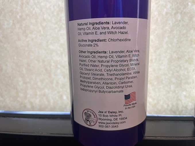 Jax n Daisy Dog Shampoo - Gentle and Effective Allergy and Sensitive Skin Shampoo for Dogs - Eliminates Odors, Fleas, and Soothes Itchy Skin - Perfect for Puppies