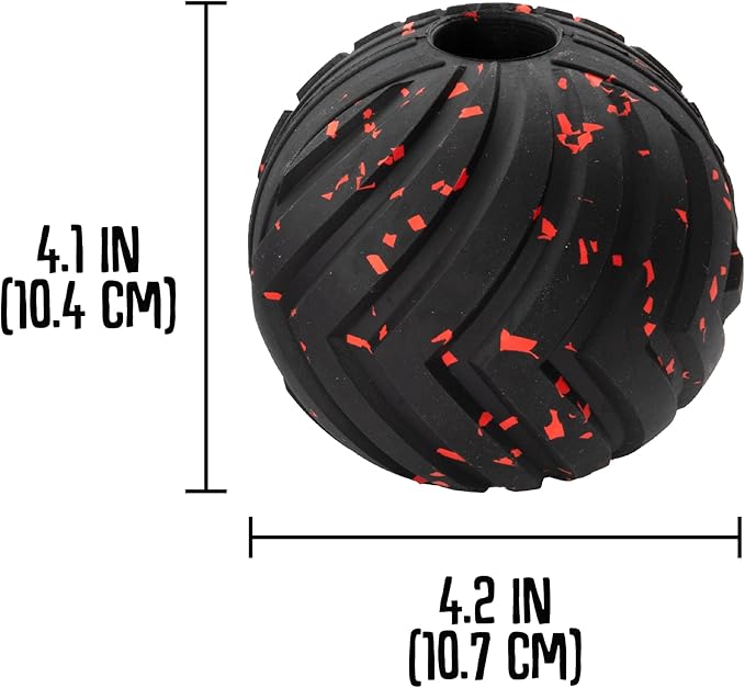 Chew King Supreme Dog Toy Collection, Large 4" Supreme Fetch Ball