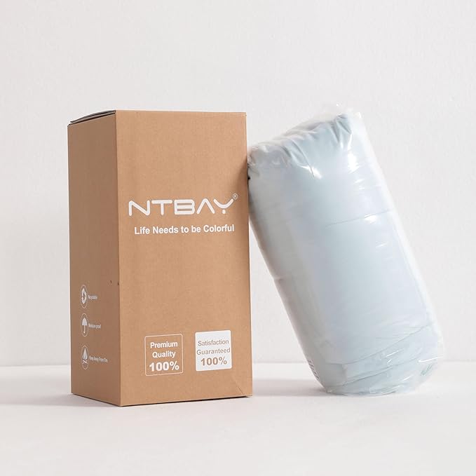 NTBAY Cooling Throw Blanket, Japanese Double-Sided Cold Tech Fabric Cooling Blanket for Dogs, Q-Max 0.43, 50x60 Inches, Aqua