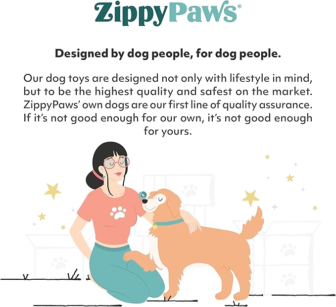 ZippyPaws Burrow- Interactive Dog & Puppy Toys for Boredom, Stimulating Pet Products to Keep Them Busy, Hide & Seek Plush Dog Puzzles, Enrichment Squeaky Toy, for Small & Medium Dogs- Soup Dumplings