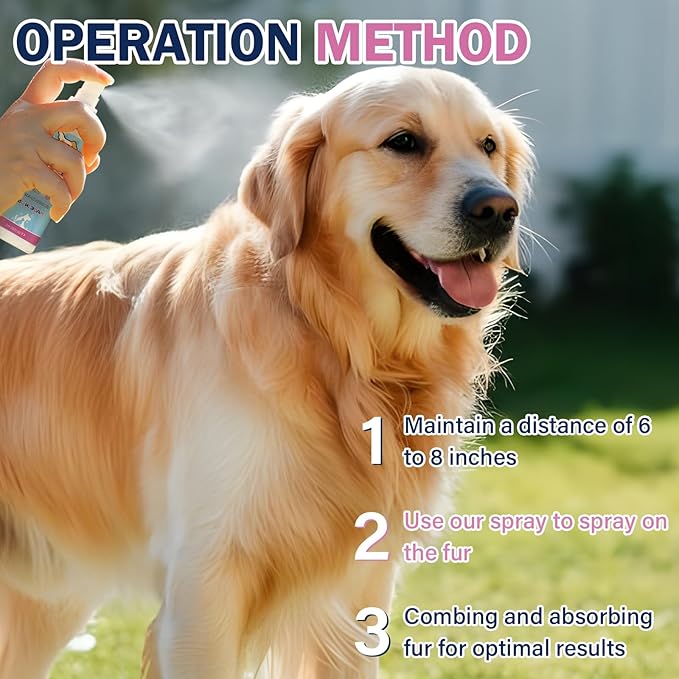 Dog Perfume Dog Cologne Spray Deodorizer Long Lasting Pet Deodorizing Fragrance Spray for Dogs and Cat Odor Body on Smell Good Puppy Freshener Baby Powder Dog Grooming Conditioner Spray After Bath