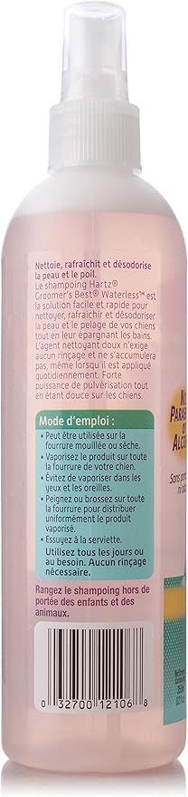 Hartz Groomer's Best 3-in-1 Waterless Dog Shampoo