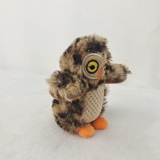 3 Pack Owl Dog Toys, Toy for Small Dogs, Plush Dog Toys with Squeaker, Multipack Puppy Toys, Toy for Small Dogs (3 Pack: Replacement Animals, Owl)