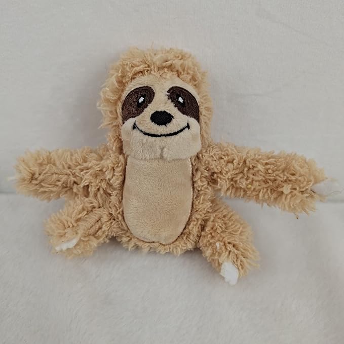 Sloth Dog Toy, Dog Squeaky Toy, Tree with Hide and Squeak Plush Toys for Dogs, Toy, Puzzle Toy for Small and Medium Size Dogs. (3 Pack: Replacement Animals, Sloth)