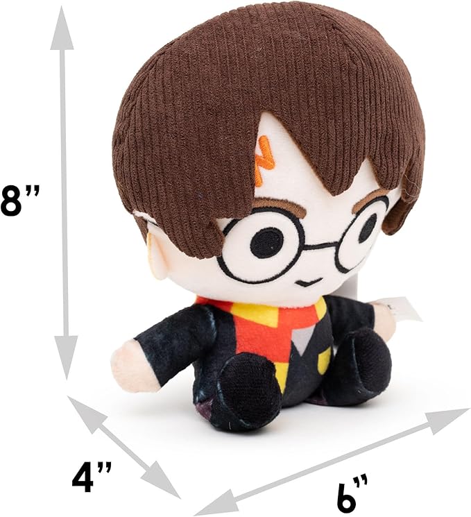 Buckle-Down The Wizarding World of Harry Potter Dog Toy, Harry Potter Charm Full Body Pose Pet Toy, Plush