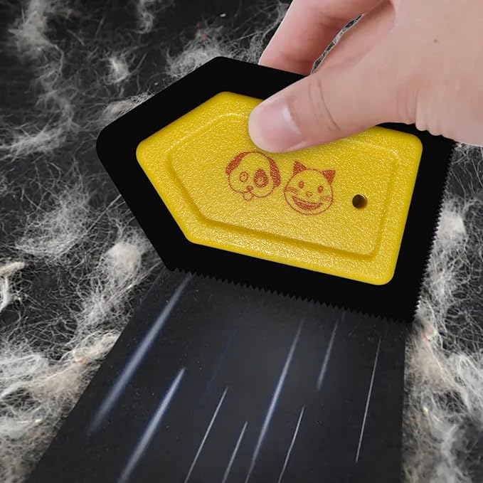 *New 2025* Pack of 2! Mini Pet Hair Detailer | Car Interior & Home Fabrics | Dog & Cat | Reusable Pet Hair Remover Tool (2=1+1 included)