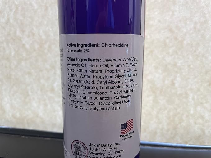Jax n Daisy Dog Shampoo - Gentle and Effective Allergy and Sensitive Skin Shampoo for Dogs - Eliminates Odors, Fleas, and Soothes Itchy Skin - Perfect for Puppies