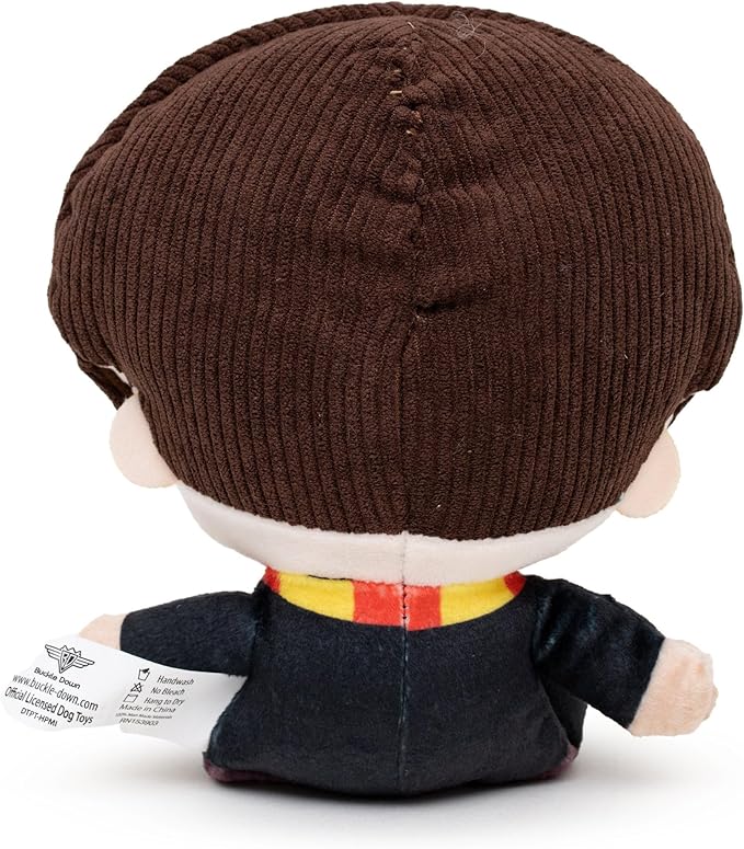 Buckle-Down The Wizarding World of Harry Potter Dog Toy, Harry Potter Charm Full Body Pose Pet Toy, Plush