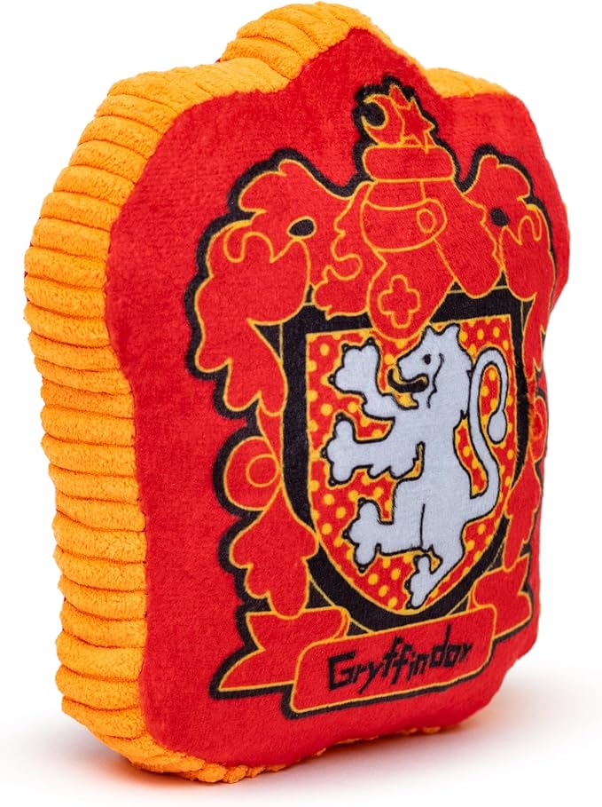 Buckle-Down The Wizarding World of Harry Potter Dog Toy, Gryffindor Lion Crest Pet Toy, Plush
