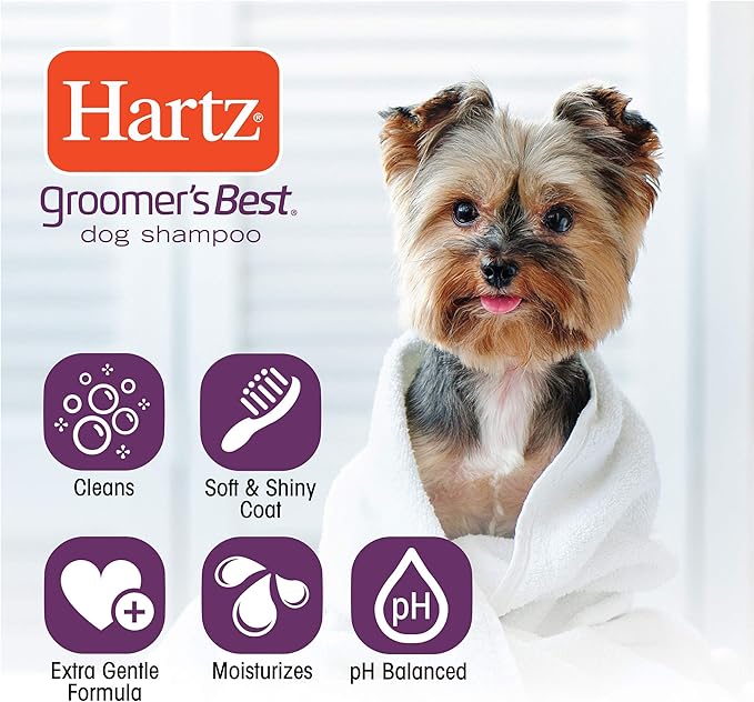 Hartz Groomers Best 3 in 1 Conditioning Shampoo for Dogs 18 oz