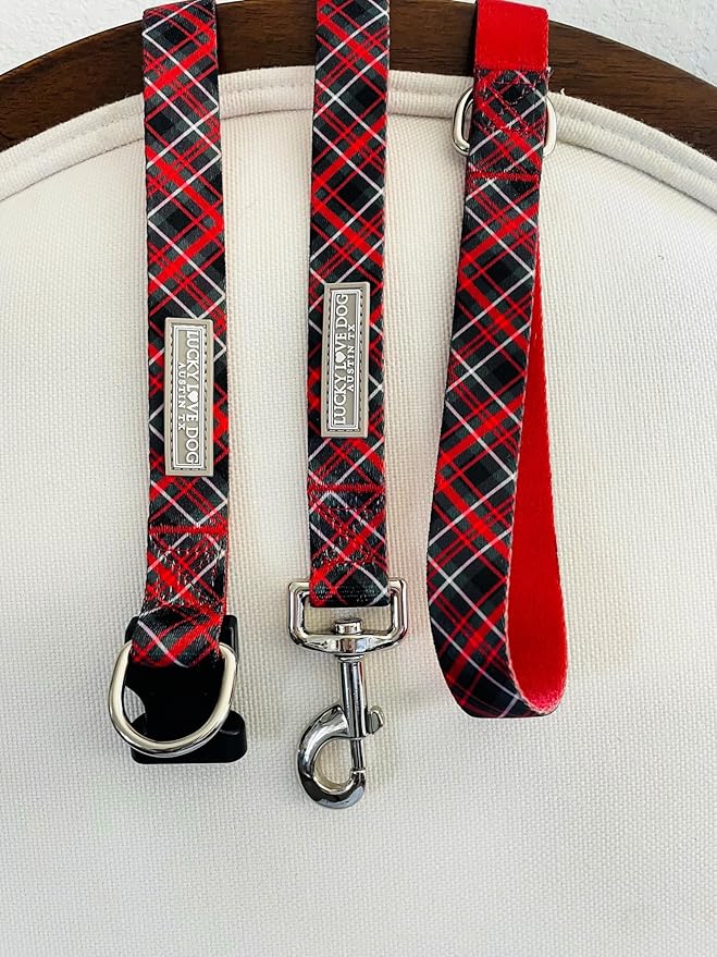 Lucky Love Dog - Adjustable Dog Collar with Easy Click Buckle for Small to Large Ones, Durable, & Comfortable for Male & Female Dogs, Pet Collar for Puppies & Adult Dogs - Heywood, XL