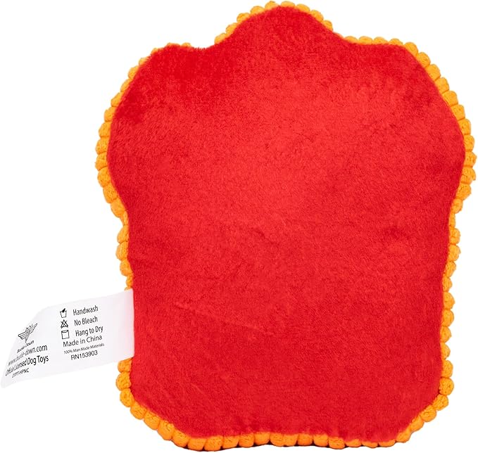 Buckle-Down The Wizarding World of Harry Potter Dog Toy, Gryffindor Lion Crest Pet Toy, Plush