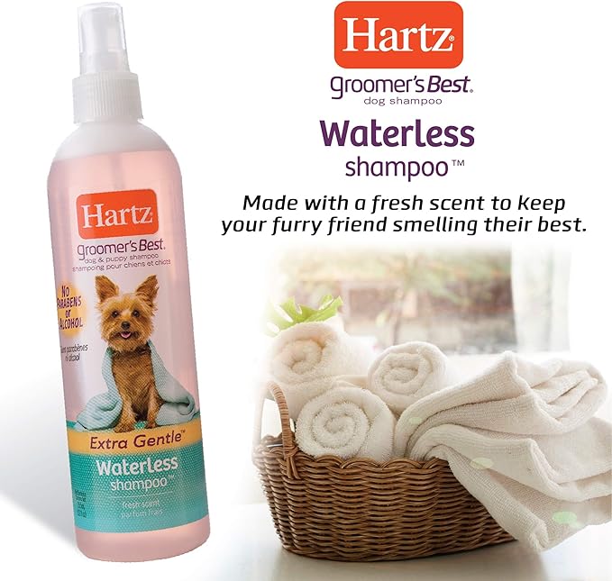 Hartz Groomer's Best 3-in-1 Waterless Dog Shampoo