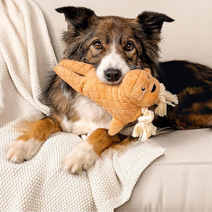 Arctic Collection Dog Toys | Jumbo Sized Walter The Walrus | Cute, Durable, & Sustainable Plush Chew Toys for Dogs 50 lbs & up | Eco Friendly & 100% Recycled Materials