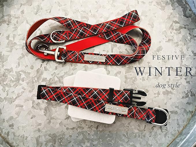 Lucky Love Dog - Adjustable Dog Collar with Easy Click Buckle for Small to Large Ones, Durable, & Comfortable for Male & Female Dogs, Pet Collar for Puppies & Adult Dogs - Heywood, XL
