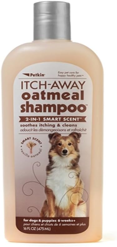 Petkin Itch-Away Shampoo - 16 oz