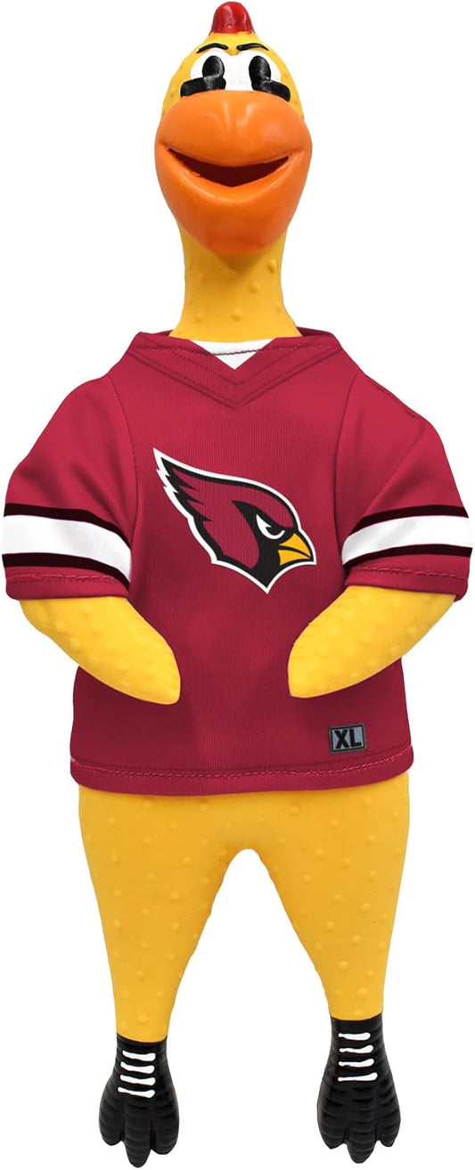 Littlearth NFL Team Rubber Chicken Toy