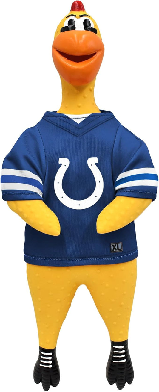 Littlearth NFL Team Rubber Chicken Toy