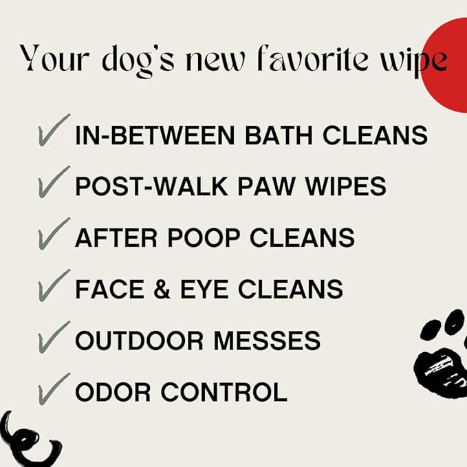 Floof Hypoallergenic Dog Wipes – Natural Aloe Grooming Wipes for Paws Face Ears Eyes & Bum – Vet-Formulated Extra Thick Safe for Puppies & Adult Dogs –864 Count