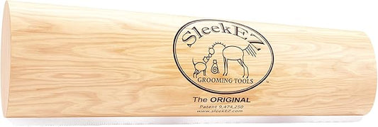 SleekEZ Deshedding Grooming Tool | Horse Brush Deshedder for Horse Grooming Kit | Pet Hair Removal Tool | Curry Comb | Deshedding Brush | Shedding Comb | Works on All Hair Types | Made in USA