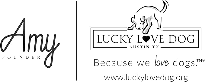 Lucky Love Dog - Adjustable Dog Collar with Easy Click Buckle for Small to Large Dogs, Durable, & Comfortable for Male & Female Dogs, Pet Collar for Puppies & Adult Ones - Carriebelle, Large
