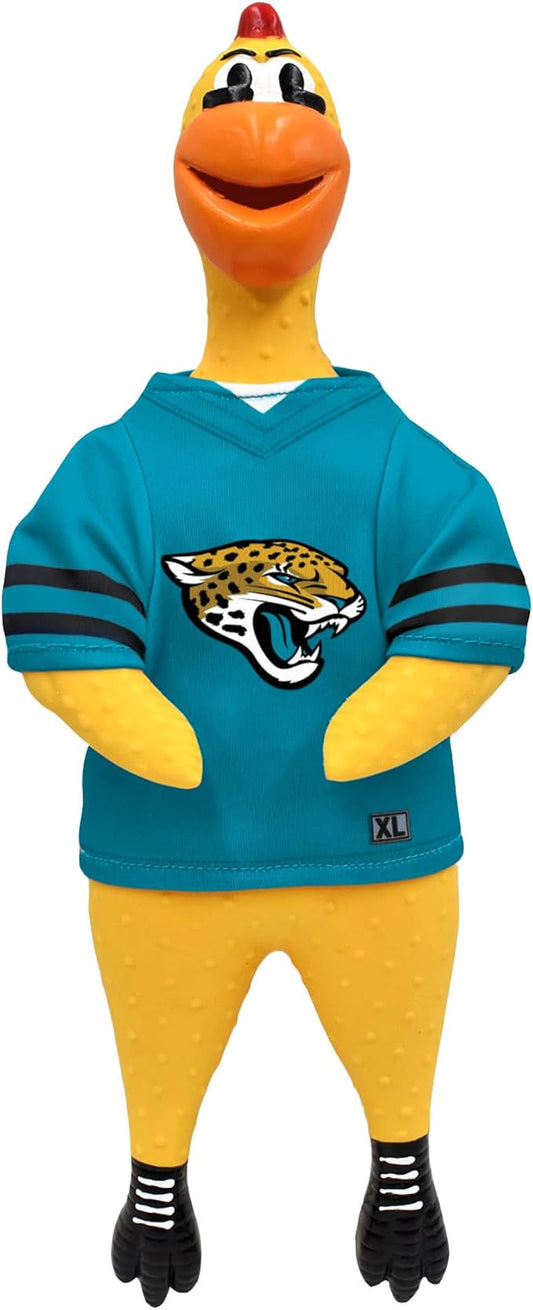 Littlearth NFL Team Rubber Chicken Toy