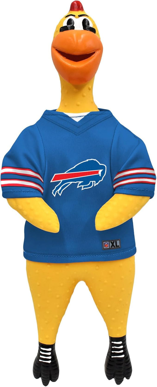 Littlearth NFL Team Rubber Chicken Toy