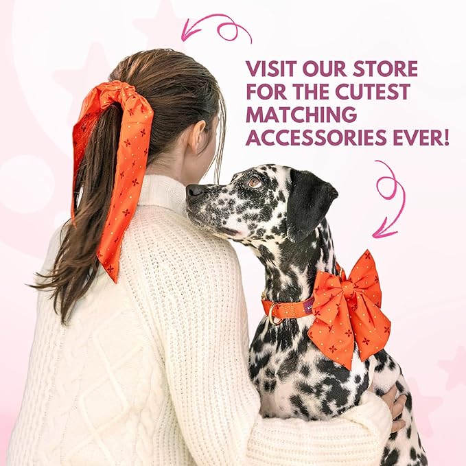 Luxury Pet Birthday Bandanas -Premium & Silky Poly Fabric | 100% Handmade | Custom Shape Dual Layered (Strawberry, X-Small)