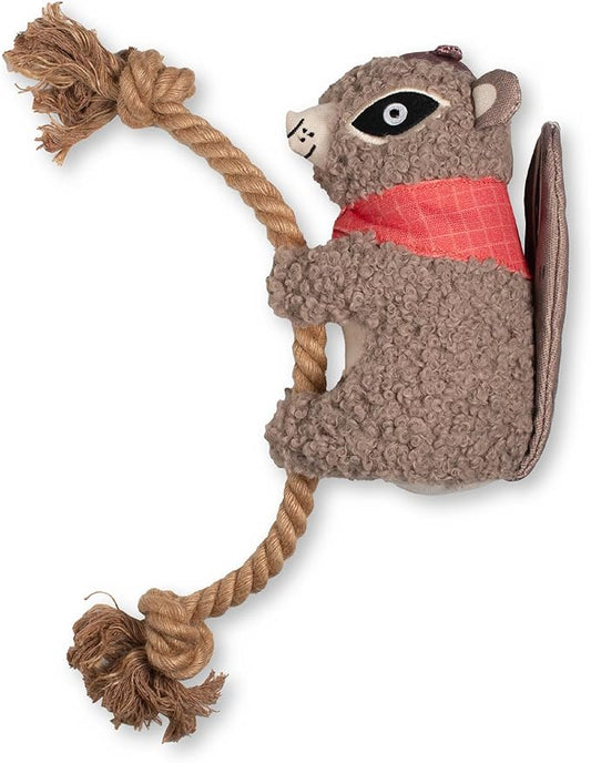 Fringe Studio "MS CHIP Mixed Material Dog Toy, Exclusive Artwork by Madison Safer, PetShop Collection (765003)