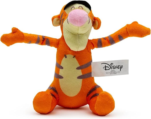 Buckle-Down Disney Dog Toy, Winnie The Pooh Tiggers Arms Up Sitting Pose Pet Toy, Plush