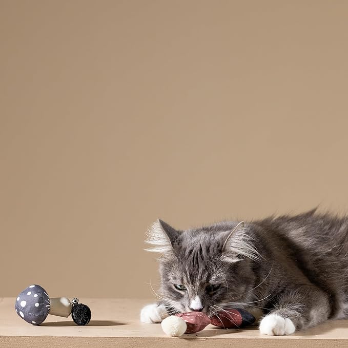 Fringe Studio "Forest Finds Cat Toy Mini Sets of 3, PetShop Collection (904037)