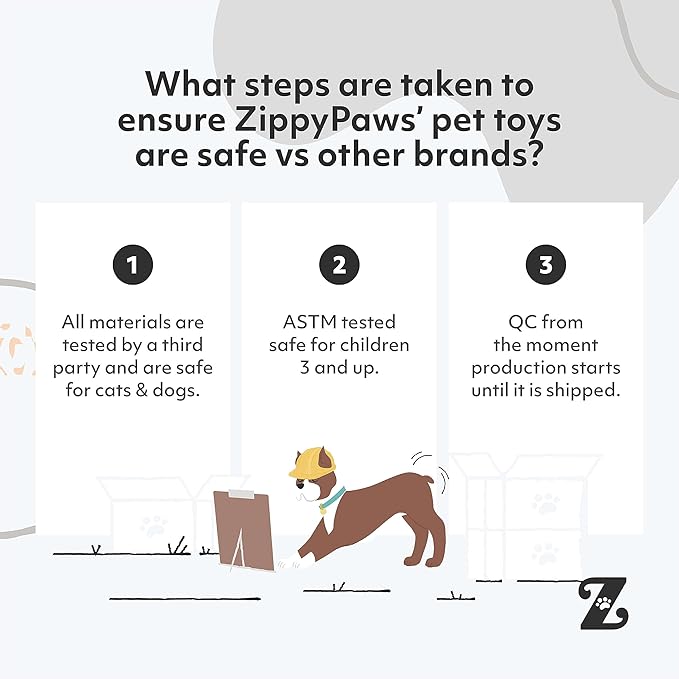 ZippyPaws Burrow- Interactive Dog & Puppy Toys for Boredom, Stimulating Pet Products to Keep them Busy, Hide & Seek Plush Puzzles, Squeaky Toy for Enrichment, For Small & Medium Dogs- Milk and Cookies