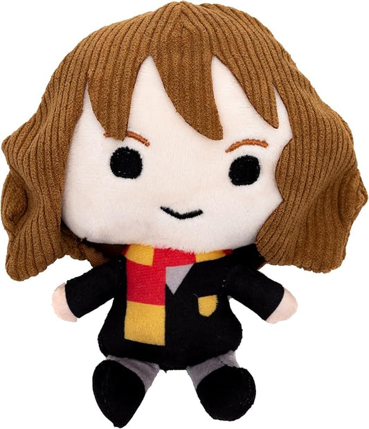 Buckle-Down The Wizarding World of Harry Potter Squeaky Plush Dog Toy for Large, Medium & Small Dogs, Hermione Granger Standing Charm Full Body Pose, 2.5" x 5.5"