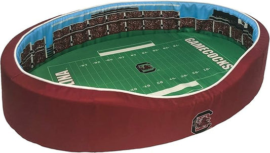 StadiumSpot Oval Dog Bed (South Carolina, Medium)