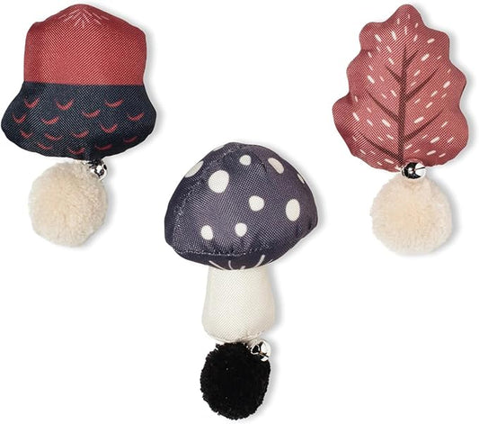 Fringe Studio "Forest Finds Cat Toy Mini Sets of 3, PetShop Collection (904037)