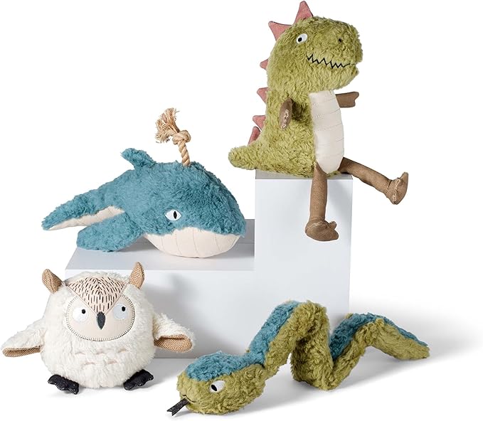 Fringe Studio "Don't GET Wrapped UP 3D Earth Friendly Non-Toxic Cotton Canvas Toy, PetShop Collection (718009)