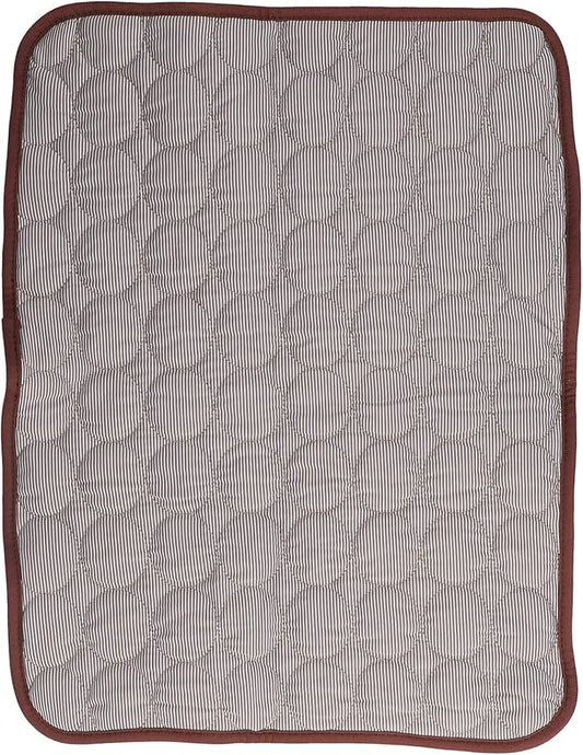 Cooling Pads, Keep Cool in Summe Cooling Dog Bed Easy to Clean for Floors(Brown, S(50 * 40cm))