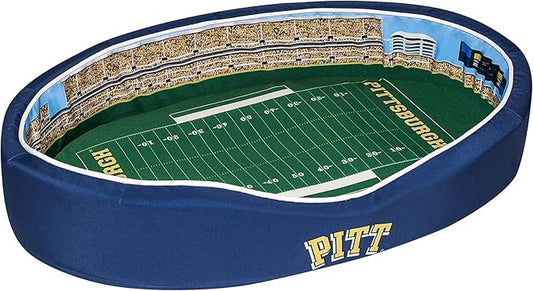 StadiumSpot Oval Dog Bed (Pittsburgh, Small)