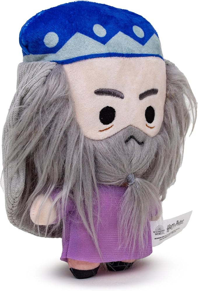 The Wizarding World of Harry Potter Dog Toy, Dumbledore Charm Full Body Pose Pet Toy, Plush