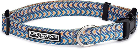 Lucky Love Dog - Adjustable Dog Collar with Easy Click Buckle for Small to Large Ones, Durable, & Comfortable for Male & Female Dogs, Pet Collar for Puppies & Adult Dogs - Murphy, Extra Large