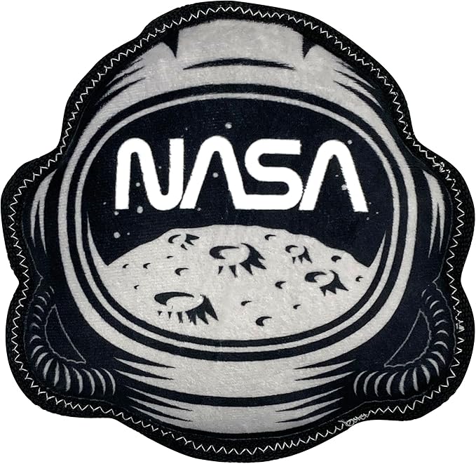 Pets First NASA Helmet Tough Dog Toy, Space Helmet Toy for Dogs and Cats, with NASA Logo and Design